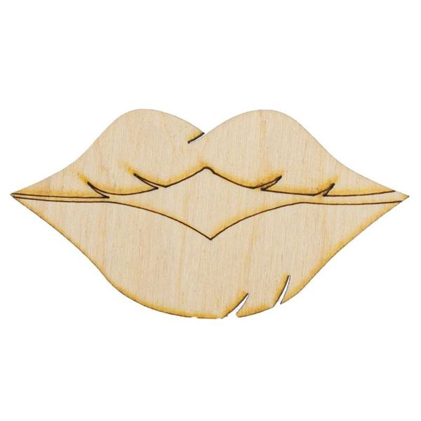 Ozd. drewniana usta ECODECO zdjęcie 1