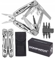 Multitool Dominator Bullet Ant BOX + BITY ZESTAW EDC Survival Biwak