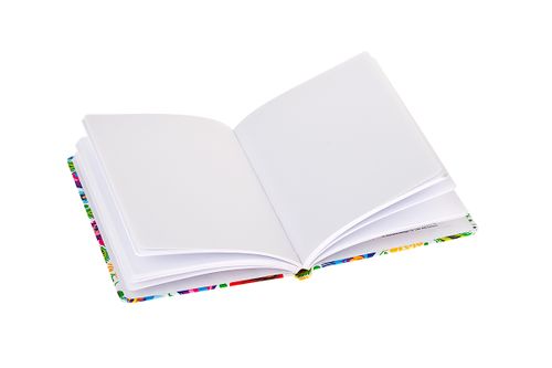 Notes kieszonkowy folk - wzory łowickie biały na Arena.pl