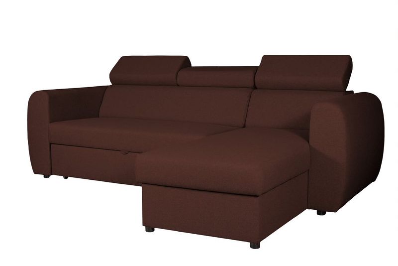 Narożnik Monako z regulowanymi zagłowkami zdjęcie 1