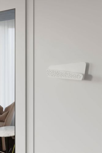 Ażurowy kinkiet Alize SL.0933 Sollux prostokąt asymetryczny biały na Arena.pl