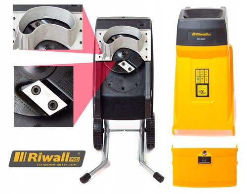 ROZDRABNIACZ ELEKTRYCZNY GŁADKOLUFOWY RĘBAK DO GAŁĘZI RIWALL RES 2545 na Arena.pl