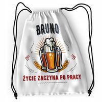 Plecak Dla Bruna Sportowy Szkolny Worek Torba Z Nadrukiem Ze Zdjęciem