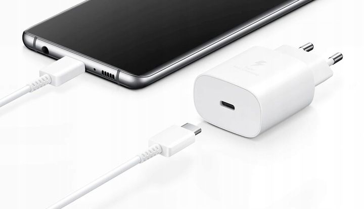 SZYBKA ŁADOWARKA do Samsung USB-C 25W + Kabel USB-C 1m zdjęcie 3