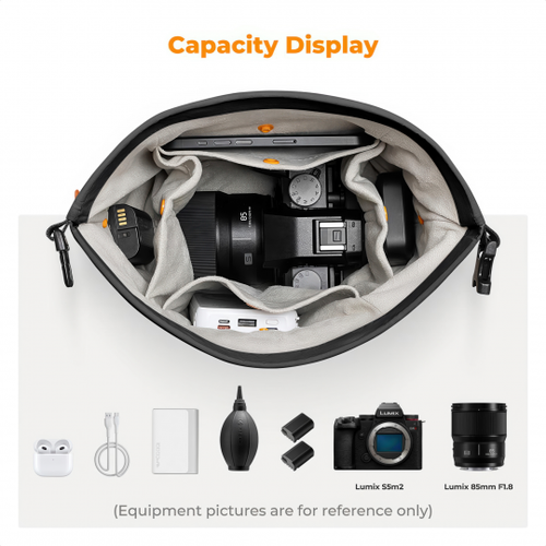 Torba fotograficzna K&F Concept Urban Wander Sling U11 5 l - czarna na Arena.pl