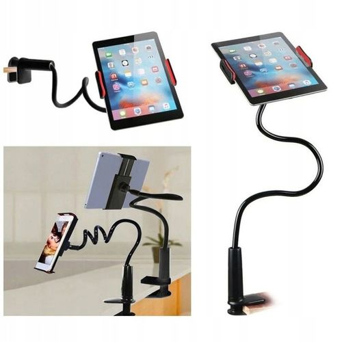 UCHWYT NA TABLET NA TELEFON STOJAK STATYW ELASTYCZNY MOCNY na Arena.pl