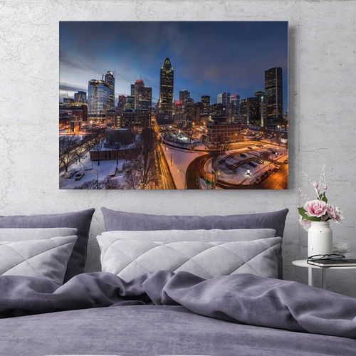 Obraz na płótnie - Canvas, Nowy Jork zimą 60x40 na Arena.pl
