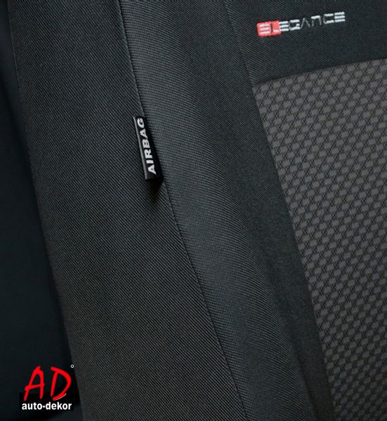 Uniwersalne pokrowce fotele przód ELEGANCE 1+1 P3 do Audi A1 I II zdjęcie 3