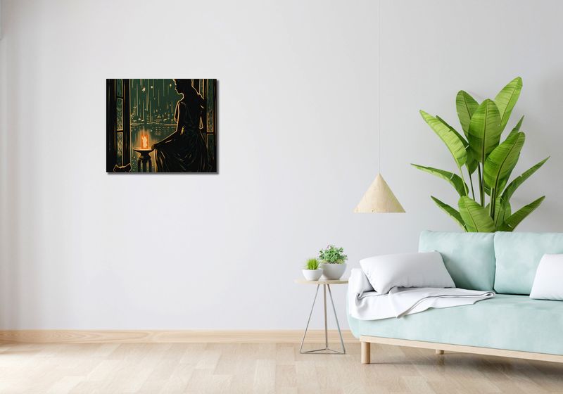 Obraz 60x50cm Nocne Szeptanie zdjęcie 2