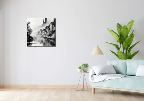 Obraz 60x60cm Mglisty Refleks na Arena.pl