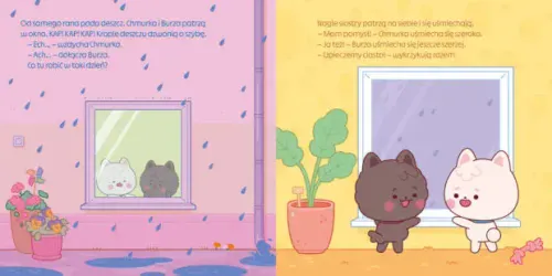 Chmurka i Burza pieką ciasto na Arena.pl