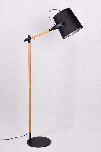 Lampa Stojąca Podłogowa Czarna Lapidus na Arena.pl
