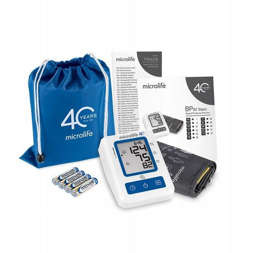 CIŚNIENIOMIERZ NARAMIENNY MICROLIFE BP B2 ARYTMIA + ZASILACZ + MANKIET M-L na Arena.pl