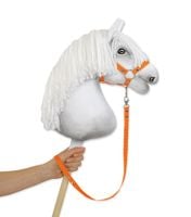 uwiąz dla hobby horse z taśmy - pomarańczowy