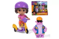 Dora poznaje świat. Zoom & Explore. Figurki Dora i Tico + akcesoria