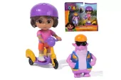 Dora poznaje świat. Zoom & Explore. Figurki Dora i Tico + akcesoria