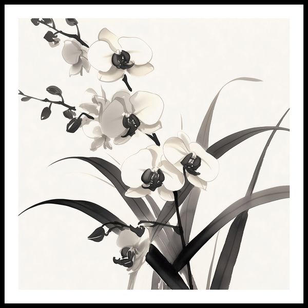 Plakat 90x90cm Orchidea zdjęcie 3