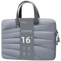 INNOSTYLE DAMSKA TORBA NA LAPTOPA 15 6 16 WODOODPORNA CARRYLITE SLIM SZARA