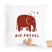 Dla Prezesa Viceprezesa Poduszka Big Prezes Z Nadrukiem Ze Zdjęciem