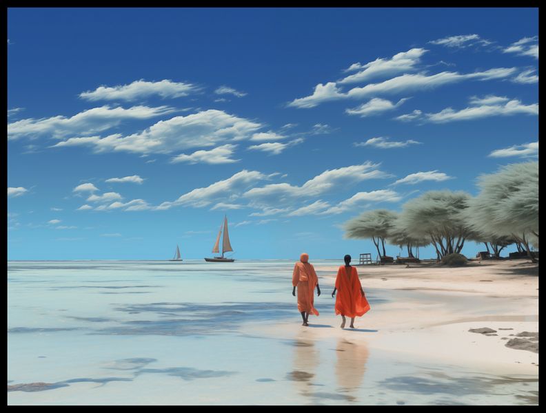 Plakat 80x60cm Spokój w Piaskach zdjęcie 2