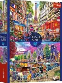 Puzzle 2 X 500 Elementów. Europejskie Stolice