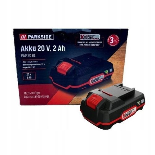 AKUMULATOR PARKSIDE 20V 2.0Ah BATERIA PAP 20 V 2Ah X20V Team na Arena.pl