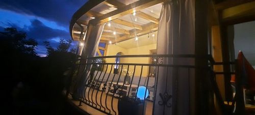 Girlanda Ogrodowa Świetlna 20m+21x Żarówka LED 1W Zewnętrzna Wodoszczelna na Arena.pl