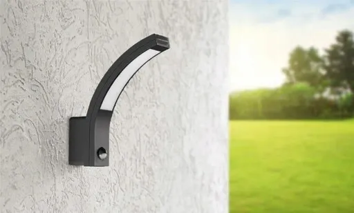 LAMPA ŚCIENNA ZEWNĘTRZNA LED Z CZUJNIKIEM RUCHU ZMIERZCHU ELEWACYJNA 10W zdjęcie 2