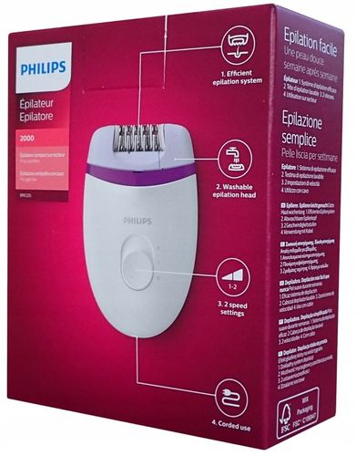 Depilator do Nóg Przewodowy Satinelle Philips BRE225/00 - 2 Prędkości na Arena.pl