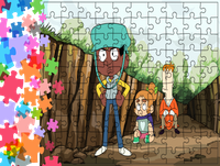 Puzzle tradycyjne Craig znad potoku