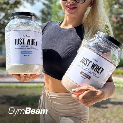 ODŻYWKA BIAŁKO SERWATKOWE JUST WHEY PREMIUM WPC GymBeam 2000g wanilia na Arena.pl