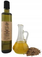 Olej z Ostropestu 500 ml ŚWIEŻY Tłoczony na Zimno Miodowe Ogrody PRODUCENT