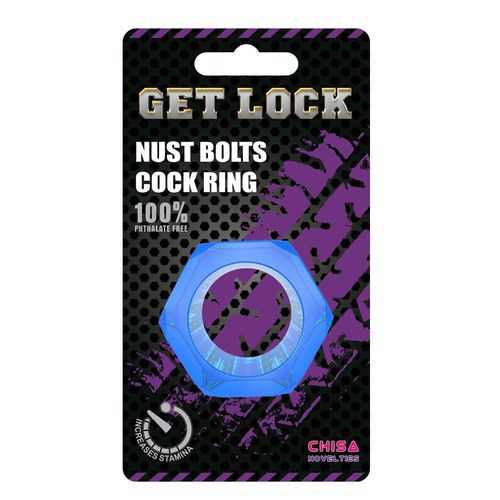 Nust Bolts Cock Ring-Blue na Arena.pl