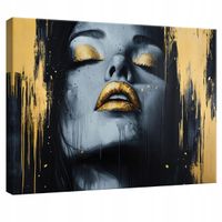 OBRAZ NA PŁÓTNIE ŚCIANĘ ABSTRAKCJA KOBIETA DO SYPIALNI SALONU KUCHNI 60x40