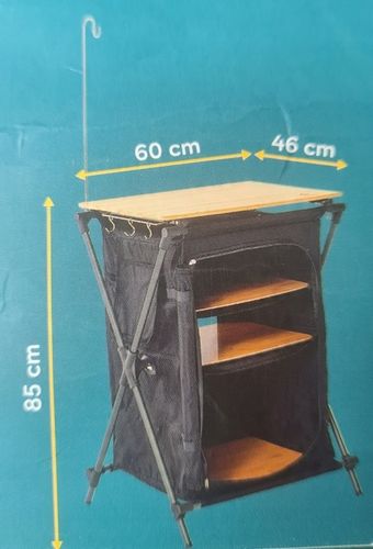 SZAFKA KEMPINGOWA TURYSTYCZNA SKŁADANA Z 3 PÓŁKAMI FROYAK 85x60x46 na Arena.pl