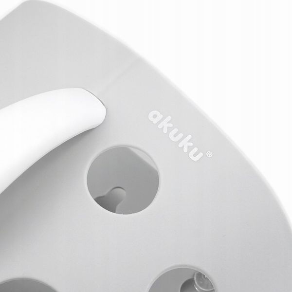 Pojemnik organizer na zabawki kąpielowe - SZARY zdjęcie 2