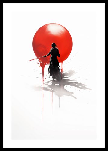 Plakat 30x45cm Samotny Samuraj na Arena.pl