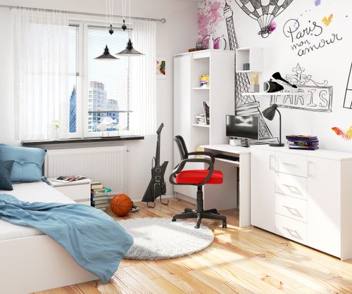 BIURKO STAR BIAŁE WOLNOSTOJĄCE na Arena.pl