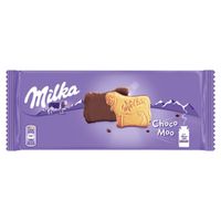 Milka Choco Moo Ciastka z czekoladą mleczną z mleka alpejskiego 120 g