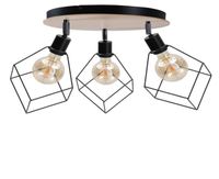 Spot 3xE27 RUBEN WOOD