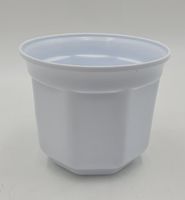 doniczka osłonka sopot 8 cm  biała 20 szt