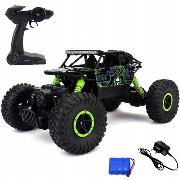 SAMOCHÓD RC ROCK CRAWLER 4x4 DWA SILNIKI AUTO TERENOWY zdjęcie 9