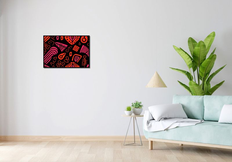 Plakat 66,5x46,5cm Rytm Wzorów zdjęcie 4