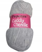 WŁÓCZKA PAPATYA CUDDLY CHENILLE - SZARA 2530