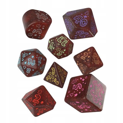 Q-WORKSHOP KOSTKOWY KALENDARZ ADWENTOWY 2025 ŚWIĄTECZNE KOSTKI RPG na Arena.pl