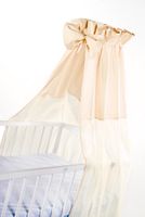 Baldachim uniwersalny z kokardą beż