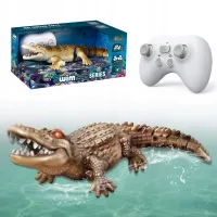 DLA DZIECI KROKODYL DO KĄPIELI STEROWANY