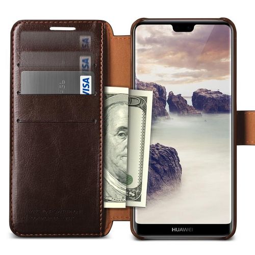 Etui VRS Design Layered Dandy Huawei P20 Lite Brown na Arena.pl