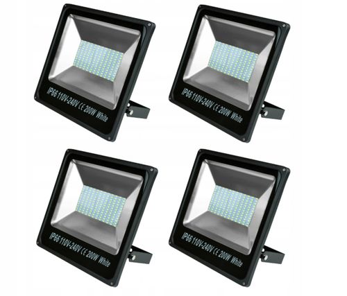 4x NAŚWIETLACZ HALOGEN 200W na Arena.pl