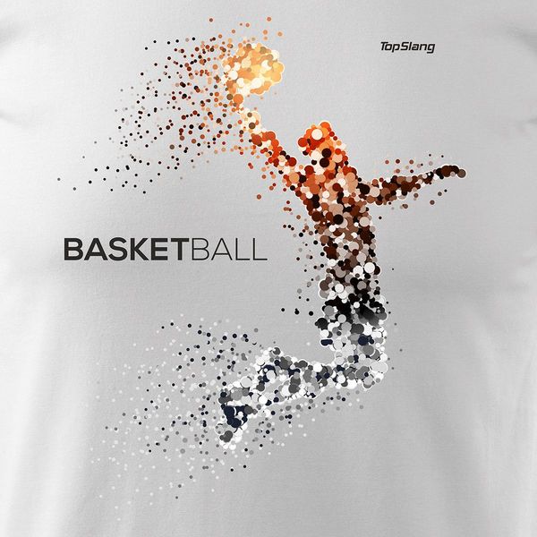 Koszulka do koszykówki basketball koszykówka do kosza męska biała REGULAR M zdjęcie 2